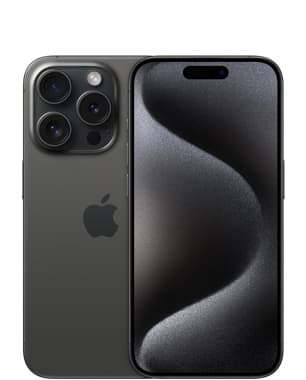 iPhone 15 Pro — vista frontal